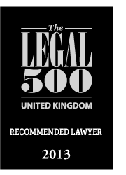 Legal 500 - Recommended Lawyer